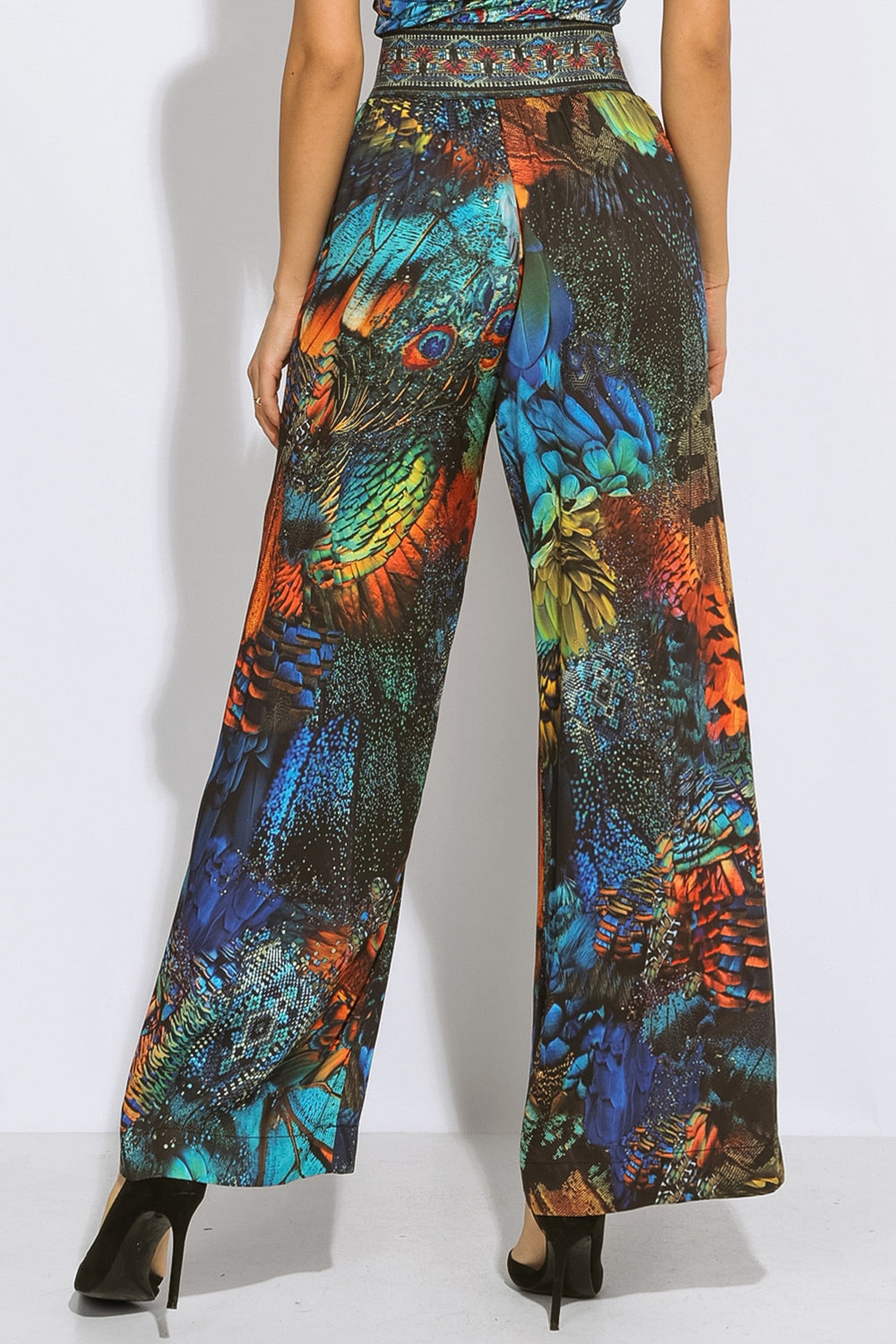 LOOSE VISCOSE PANTS - AMAZONIA JIORO СВОБОДЕН ПАНТАЛОН ОТ ВИСКОЗА - AMAZONIA JIORO