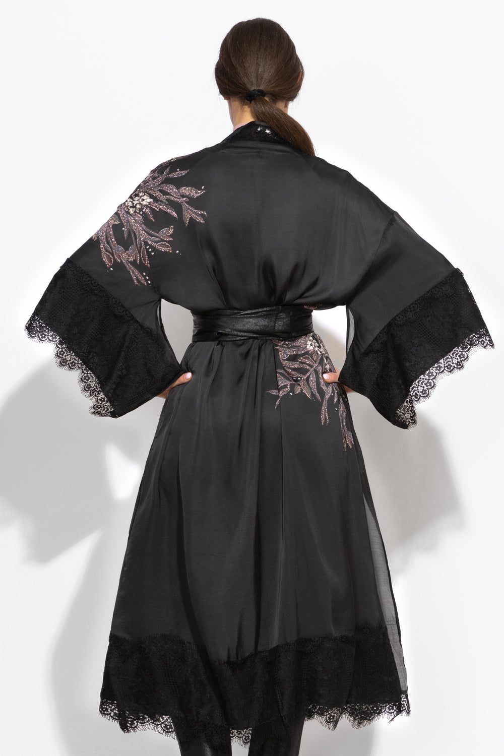 KIMONO IN VISCOSA - POLVERE DI STELLE