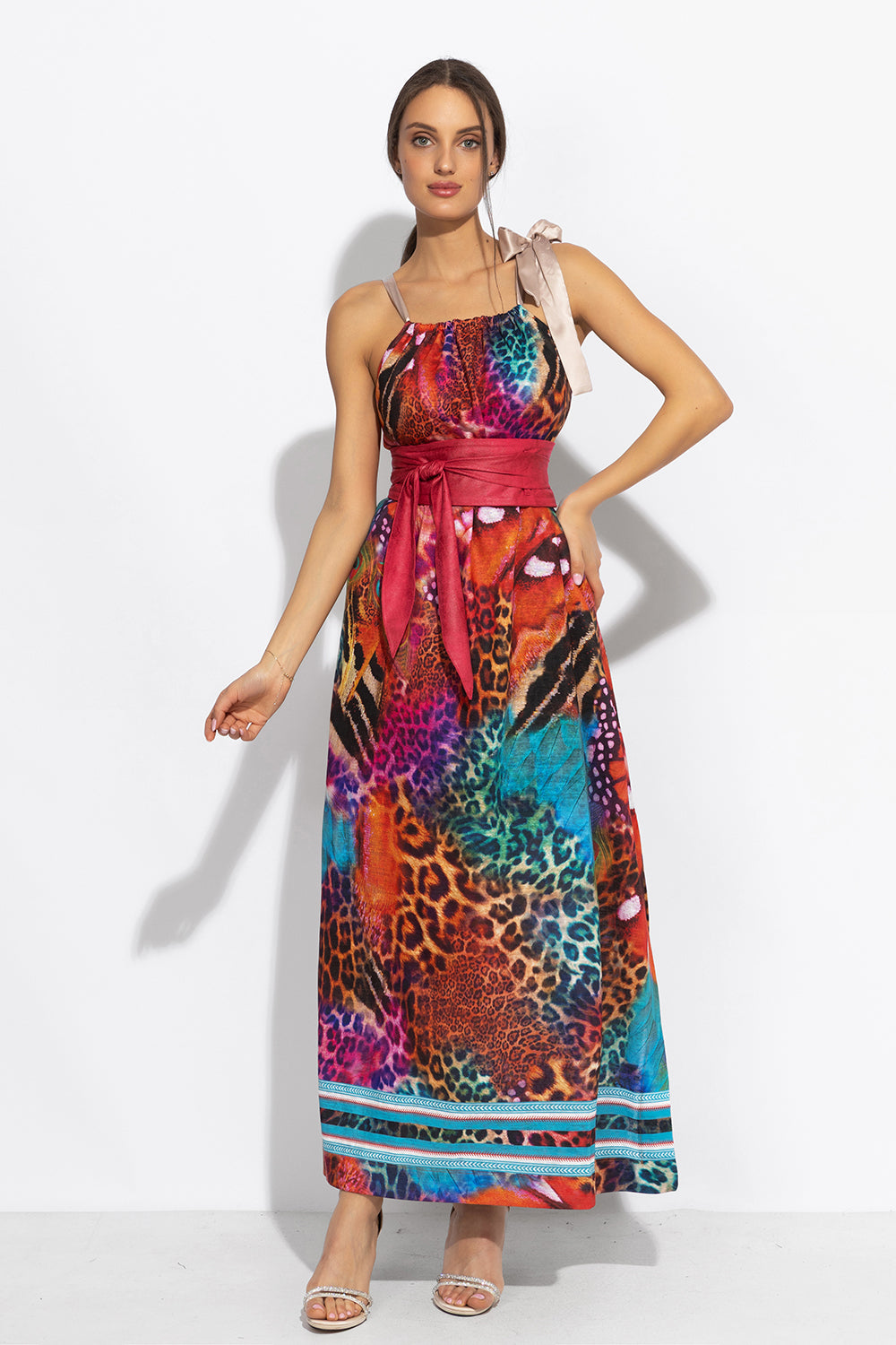ABITO LUNGO LOOSE - LEO NEON WILD