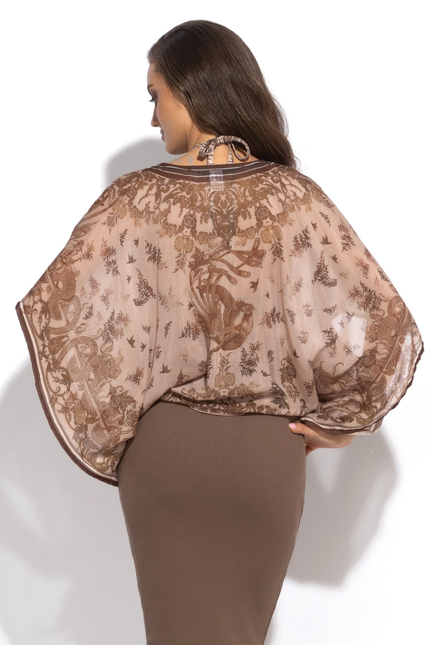 ТУНИКА ОТ ПАМУК КОПРИНА - ASIA BEIGE