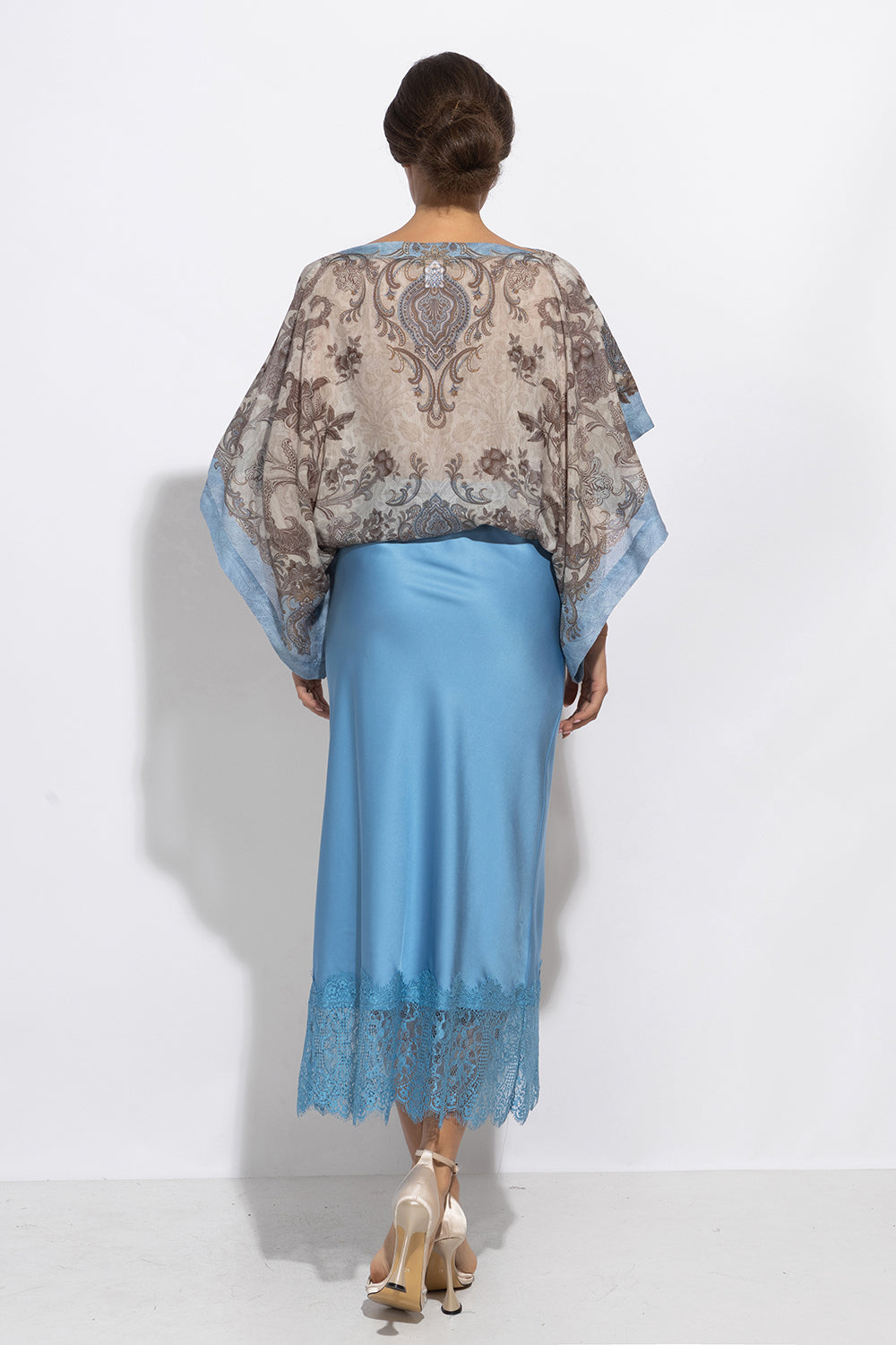 LOOSE BLOUSE – PAISLEY SKY