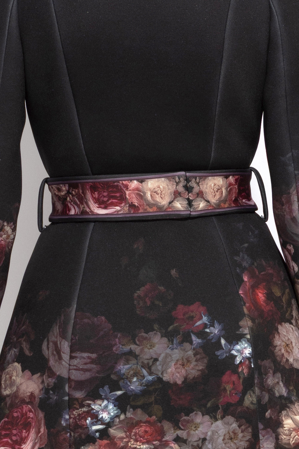 SCUBA NEOPREN COAT - VINTAGE FLOWERS