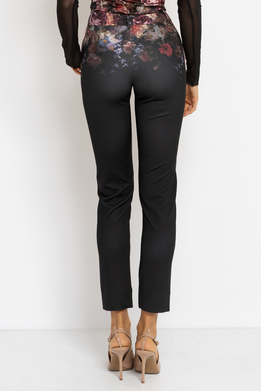 CLASSIC PANTS - VINTAGE FLOWERS JIORO КЛАСИЧЕСКИ ПАНТАЛОН - VINTAGE FLOWERS JIORO