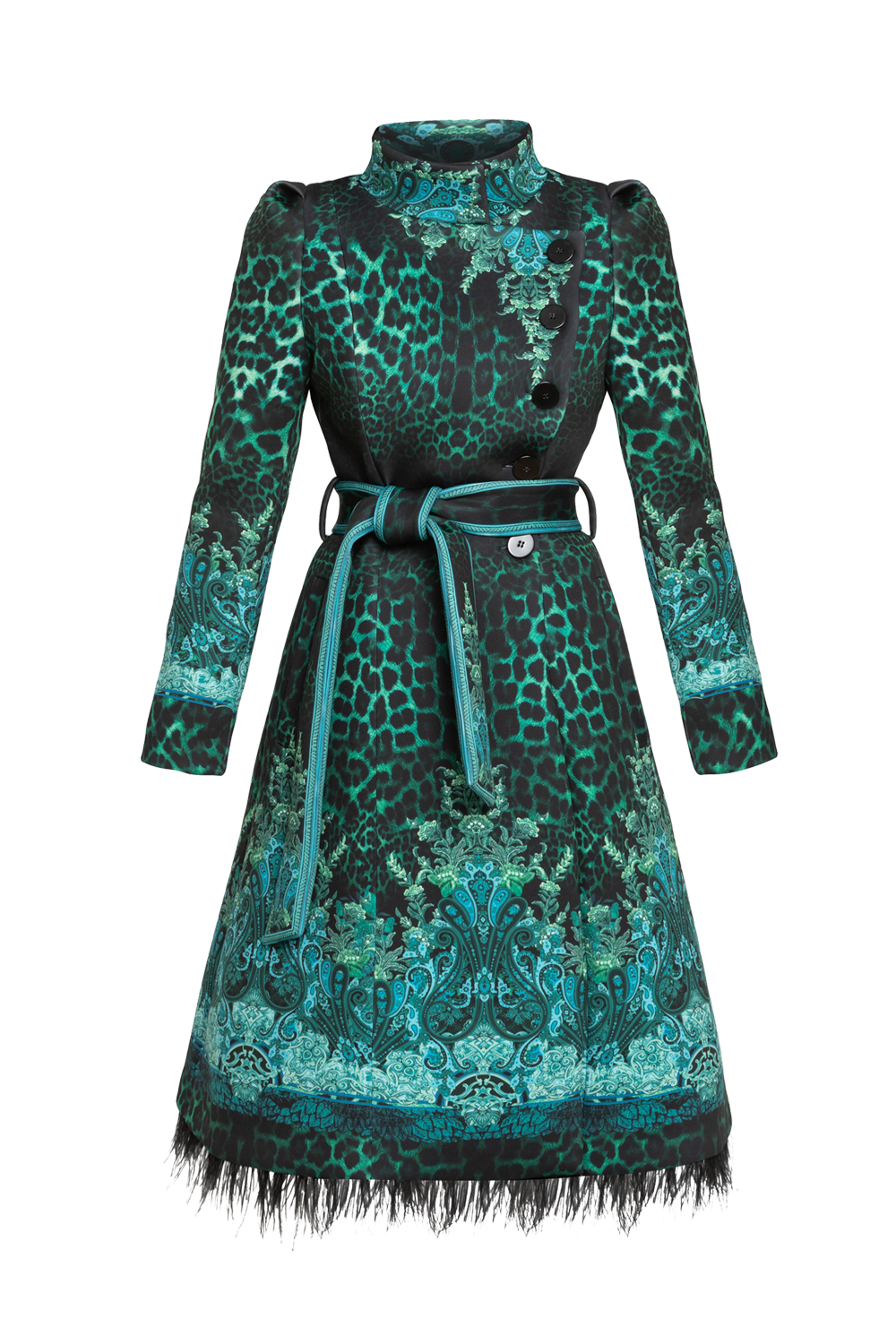 COAT - LEO NEON GREEN JIORO МАНТО - LEO NEON GREEN JIORO