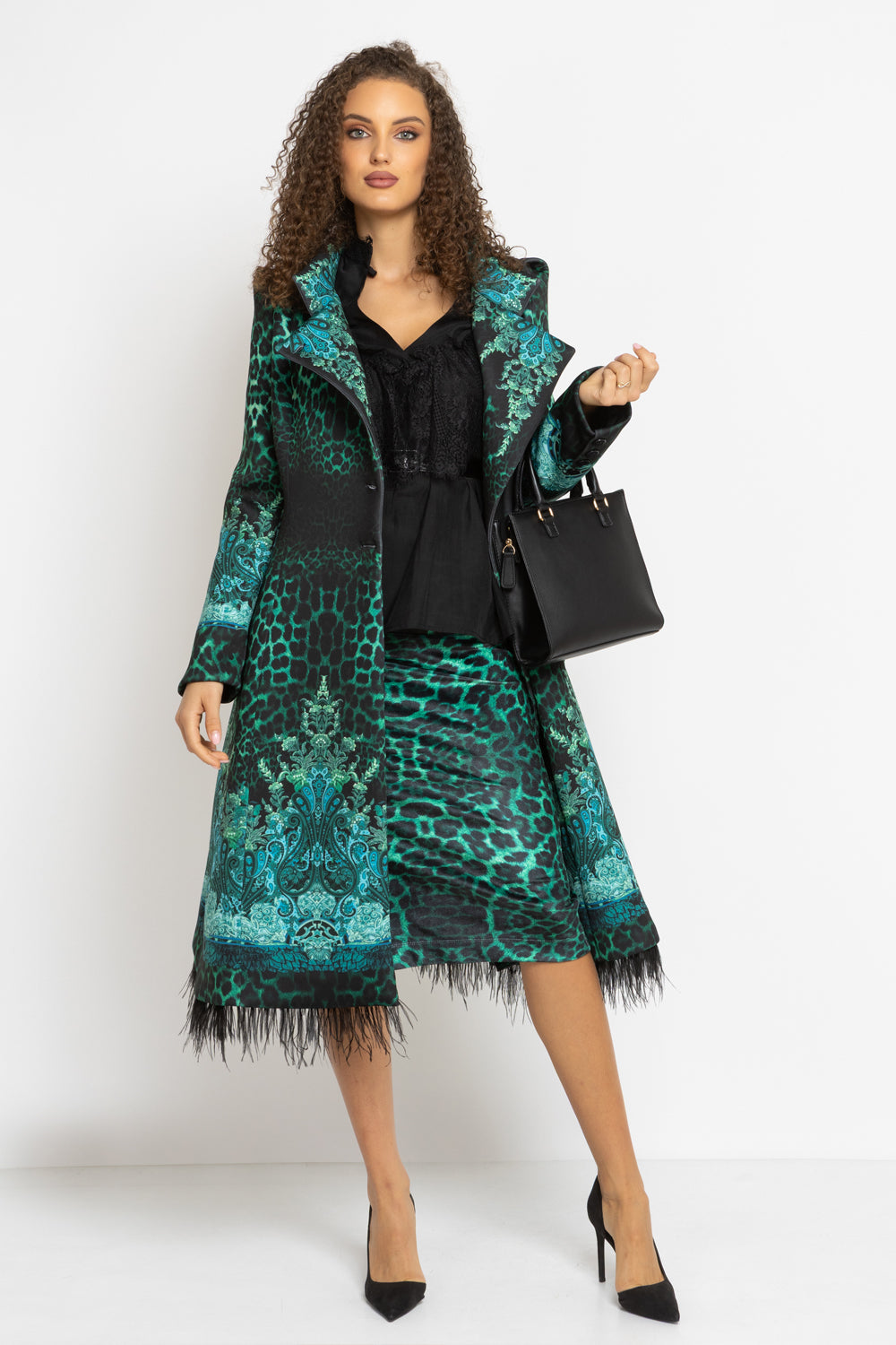 Manteau - LEO VERT NÉON