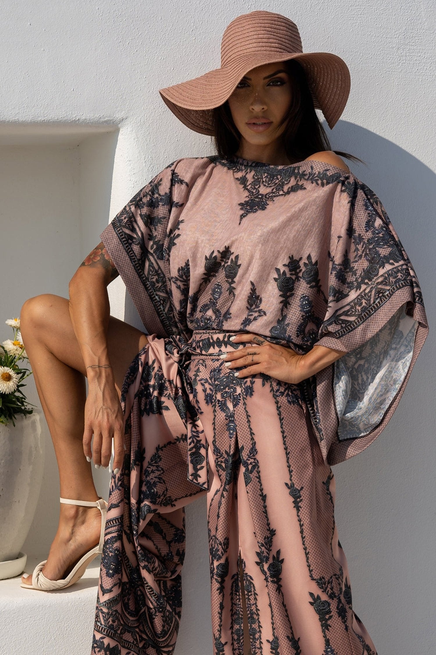 BLUSA LARGA – POLVERE GRAFFITI