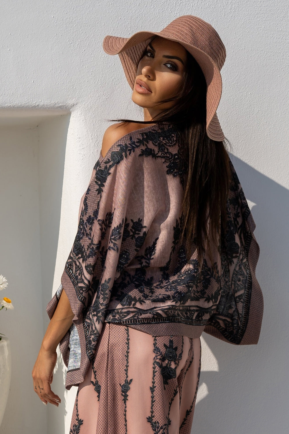 LOOSE BLOUSE – GRAFFITI POWDER