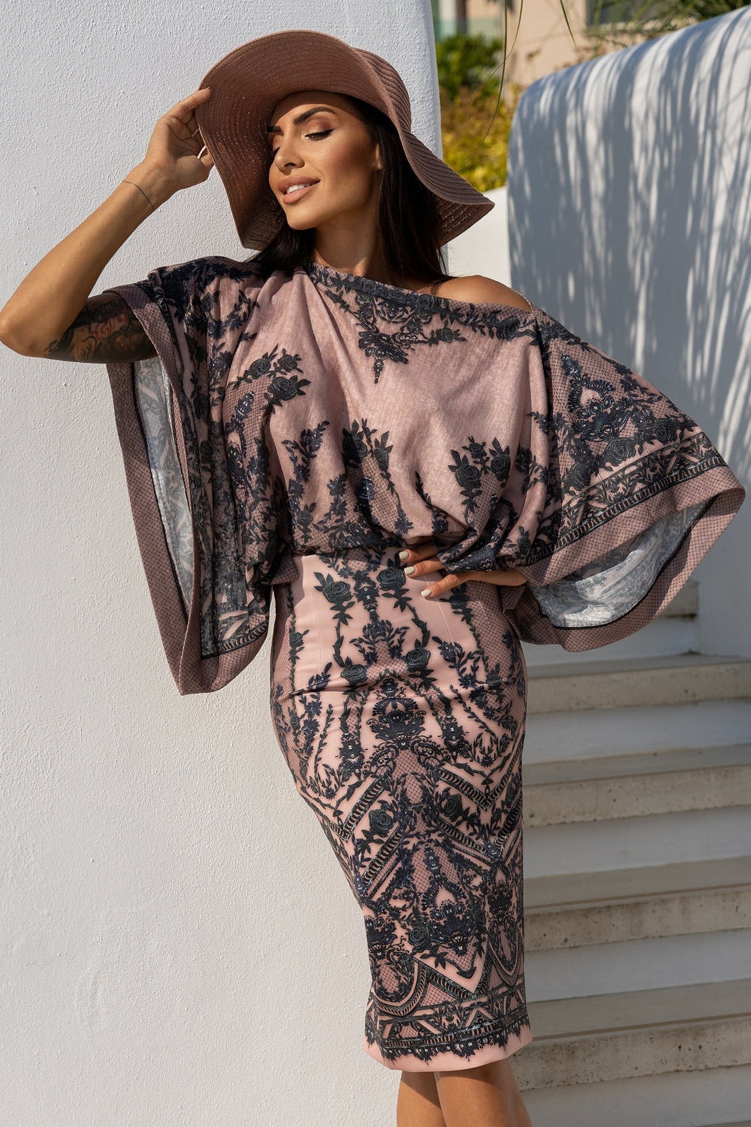 BLUSA LARGA – POLVERE GRAFFITI