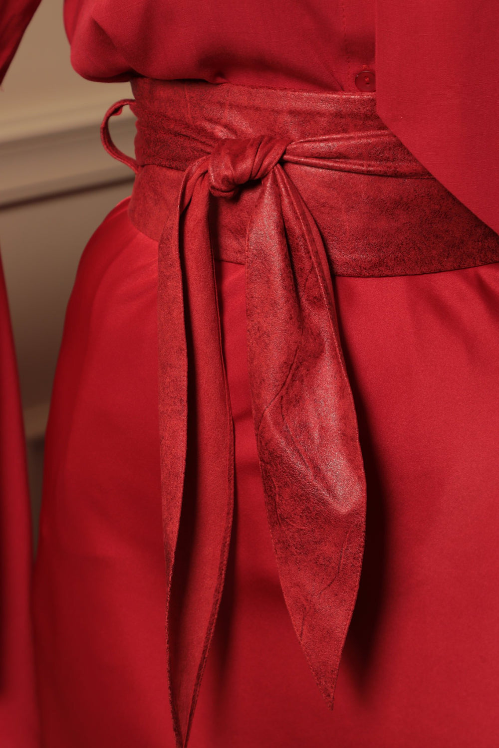 BIAS-CUT SATIN SKIRT WITH ELASTIC WAISTBAND - ESSENTIALS