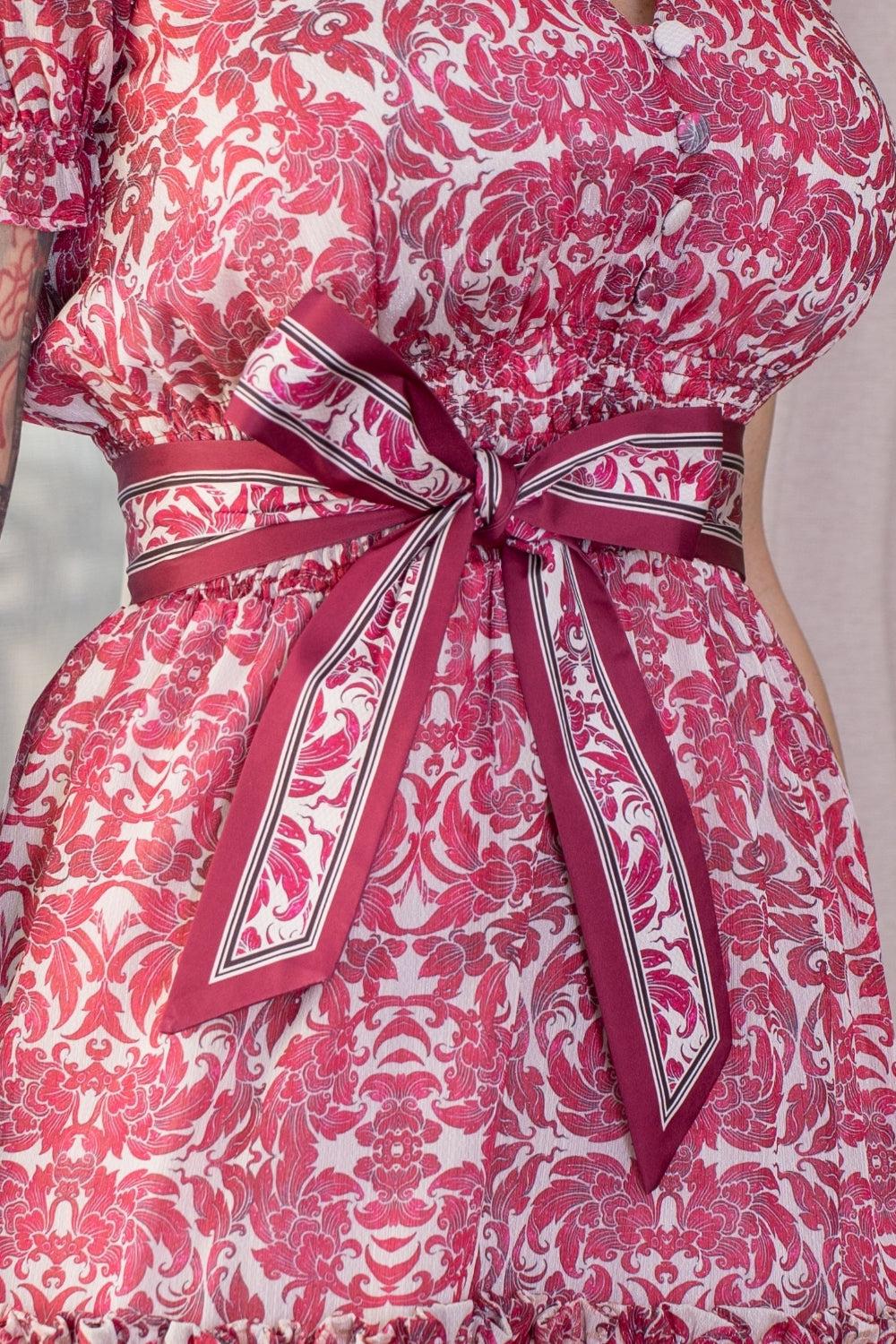 TAILORED DRESS - ASIA BORDEAUX