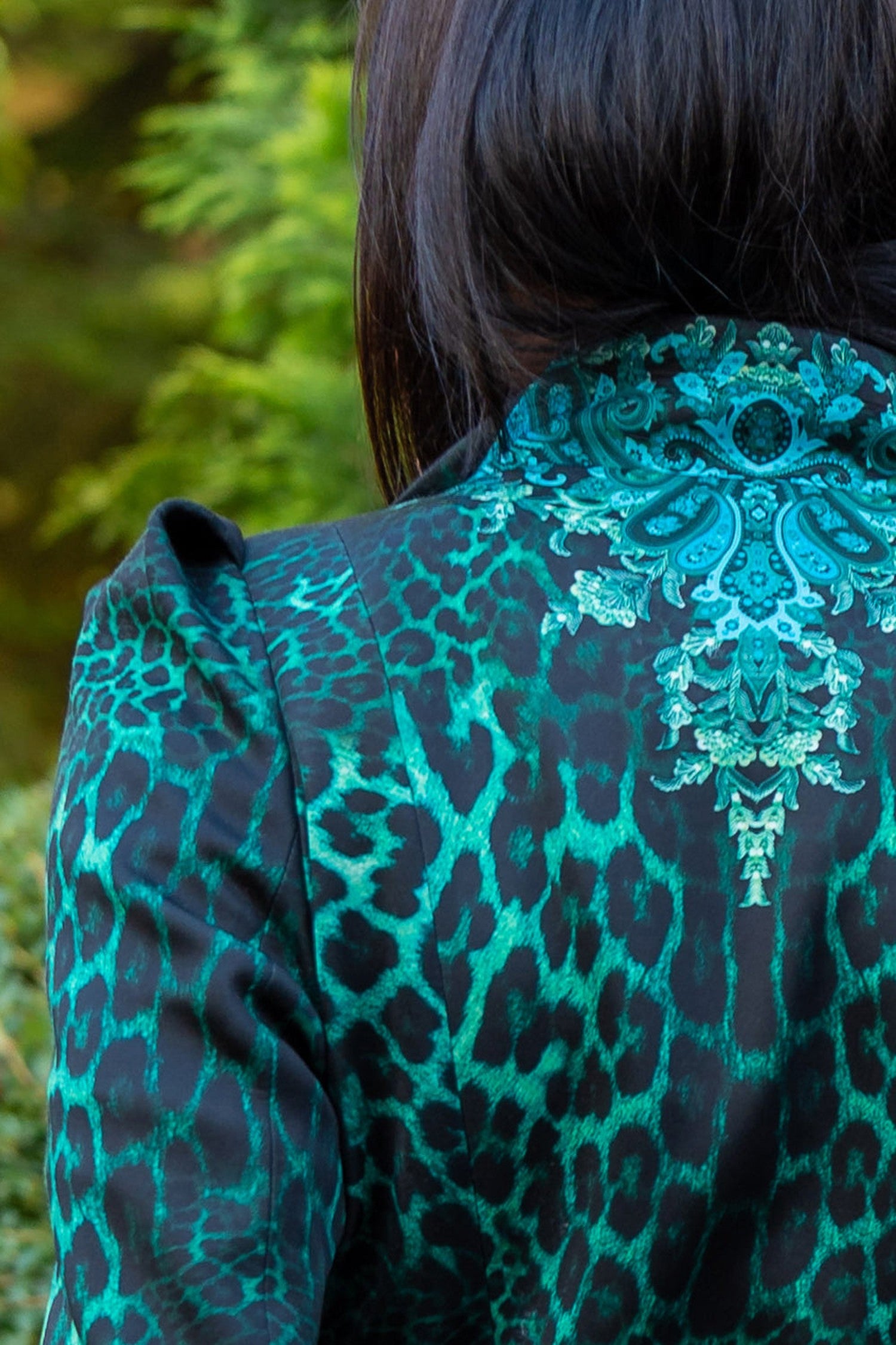 COAT - LEO NEON GREEN JIORO МАНТО - LEO NEON GREEN JIORO