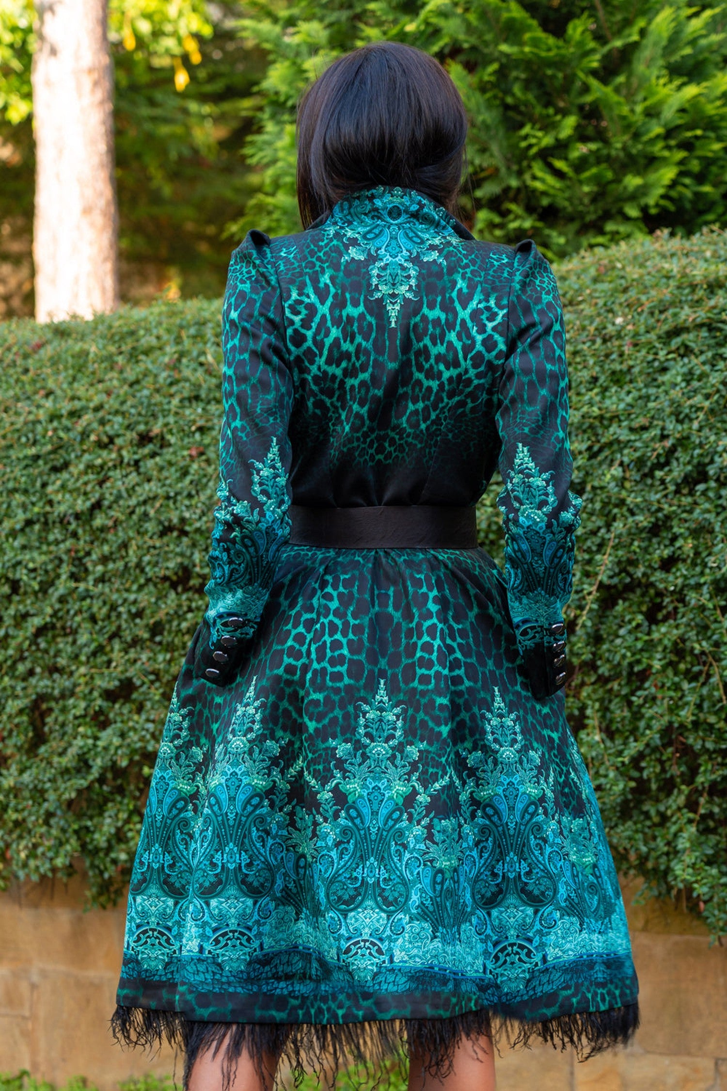 COAT - LEO NEON GREEN JIORO МАНТО - LEO NEON GREEN JIORO