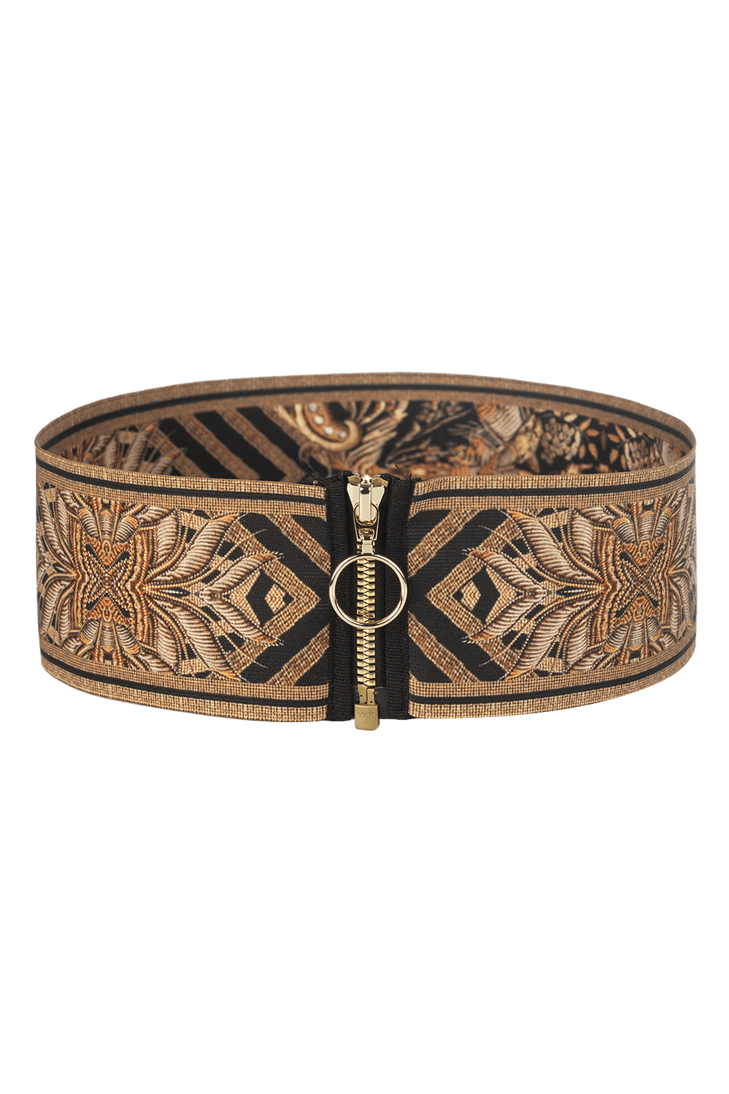 ΕΥΡΥ ΕΛΑΣΤΙΚΗ ΖΩΝΗ ΜΕ ΦΕΡΜΟΥΑΡ - ΧΡΥΣΕΣ ΡΙΓΕΣ