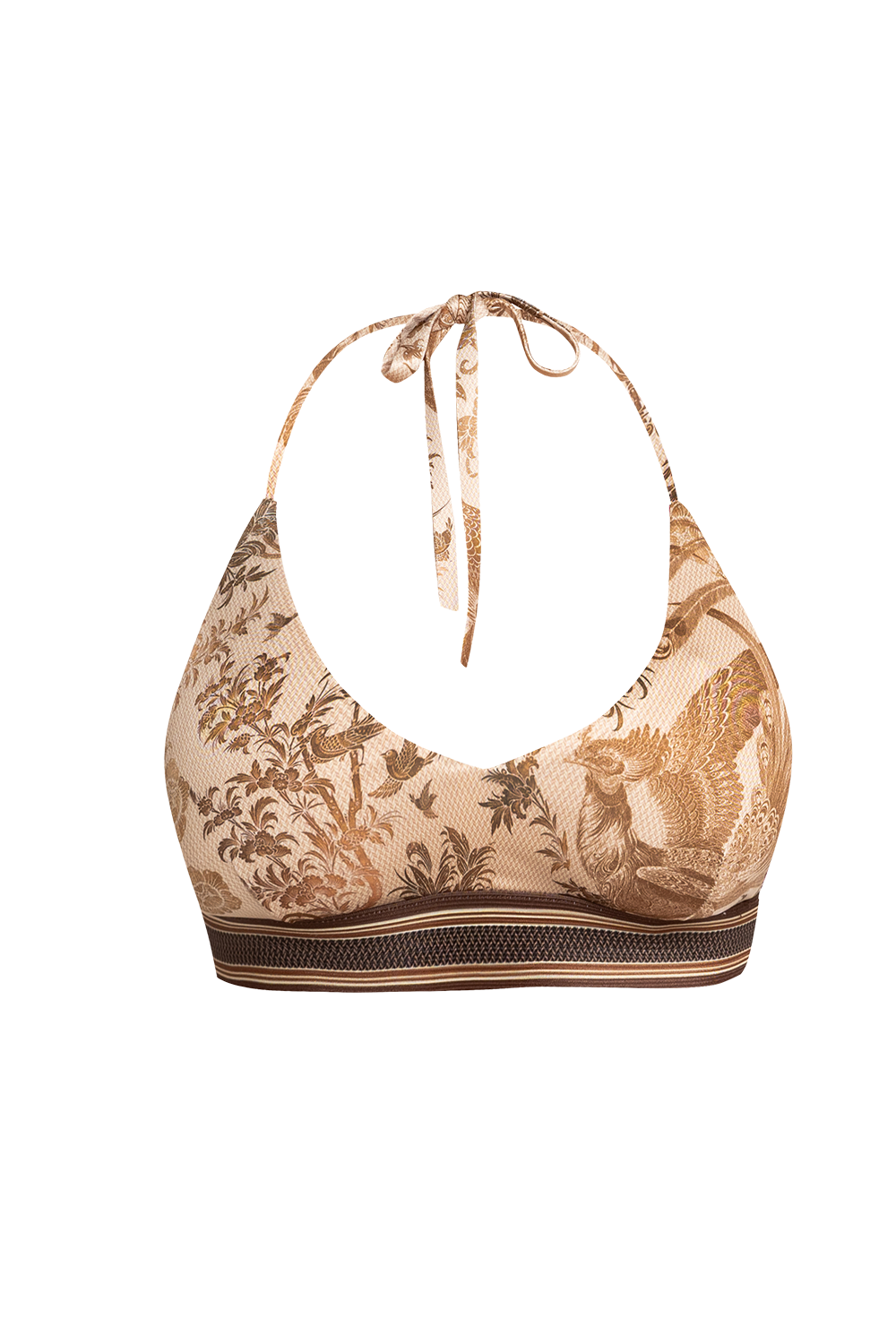 BUSTY SWIMSUIT TOP - ASIA BEIGE