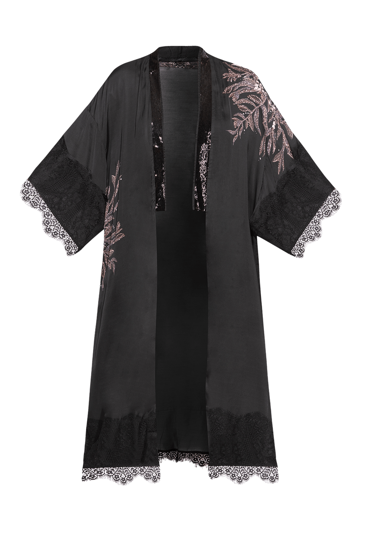 KIMONO IN VISCOSA - POLVERE DI STELLE
