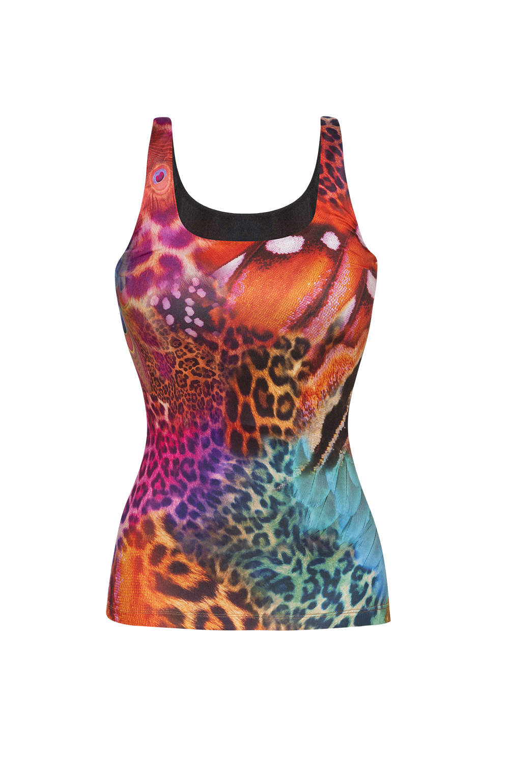BASIC TANK TOP - LEO NEON WILD