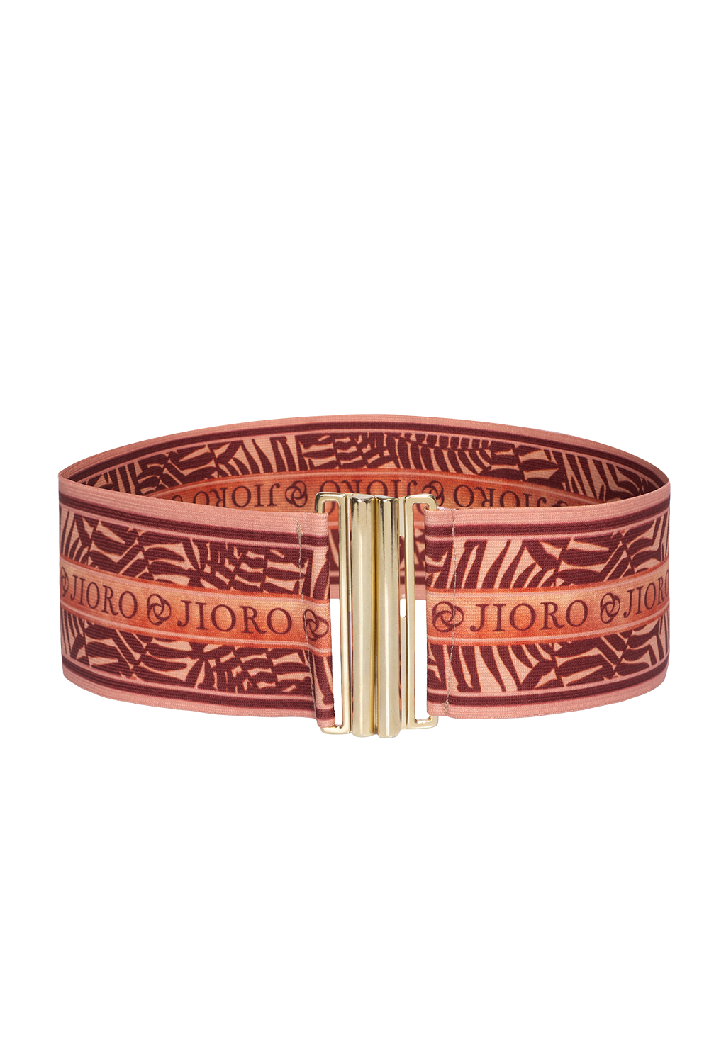 WIDE ELASTIC BELT WITH BUCKLE - PAPAYA BUTTERFLIES JIORO ЕЛАСТИЧЕН ШИРОК КОЛАН С КАТАРАМА - PAPAYA BUTTERFLIES JIORO