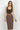 JUPE CRAYON EN COTON CÔTELÉE AVEC TAILLE ÉLASTIQUE EN MOCHA MOUSSE - ESSENTIELS