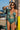 ONE-PIECE SWIMSUIT WITH RULES - LEO NEON GREEN
