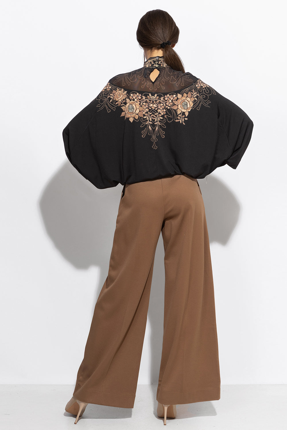 BLOUSE GRATUITE - ROSES DORÉES