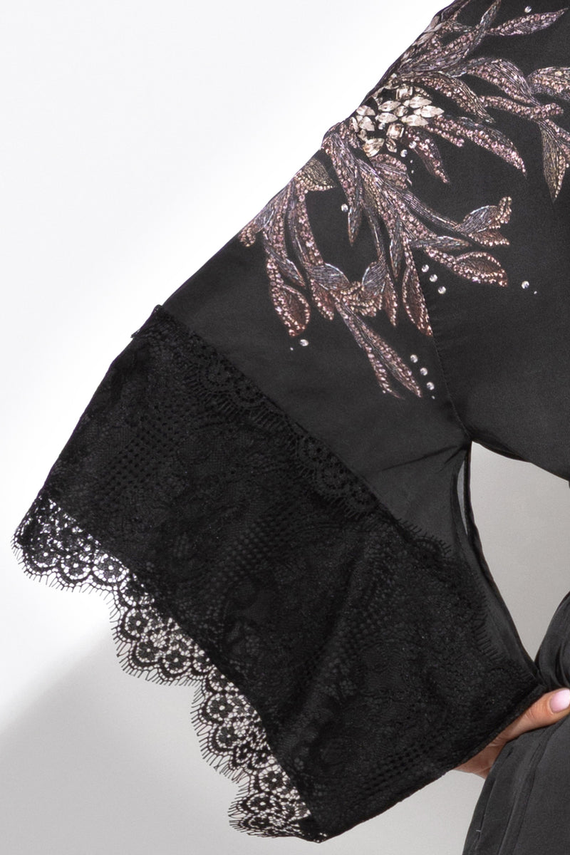 KIMONO EN VISCOSE - POUSSIÈRE D'ÉTOILE