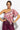 ELEGANT TOP WITH BARE SHOULDER - ASIA BORDEAUX