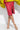 SUEDE-EFFECT CYCLAMEN WRAP SKIRT - ESSENTIALS JIORO АСИМЕТРИЧНА ПОЛА ОТ МАТЕРИЯ С ВЕЛУРЕН ЕФЕКТ В ЦВЯТ ЦИКЛАМА – ESSENTIALS JIORO