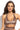 TRIANGLE VELVET TOP - MOCHA MOUSSE LOGO JIORO ГОРНИЩЕ ОТ КАДИФЕ ТИП ТРИЪГЪЛНИК - MOCHA MOUSSE LOGO JIORO