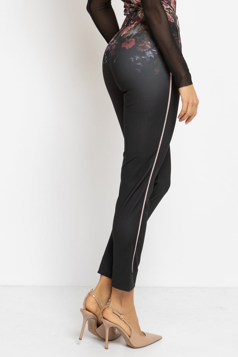 CLASSIC PANTS - VINTAGE FLOWERS JIORO  КЛАСИЧЕСКИ ПАНТАЛОН - VINTAGE FLOWERS JIORO