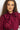BOHEMIAN BURGUNDY BLOUSE WITH PUFF SLEEVES AND TIE-FRONT COLLAR - ESSENTIALS JIORO БОХЕМСКА РИЗА С БУФАН РЪКАВИ И ЯКА С ВРЪЗКИ В БУРГУНДИ - ESSENTIALS JIORO