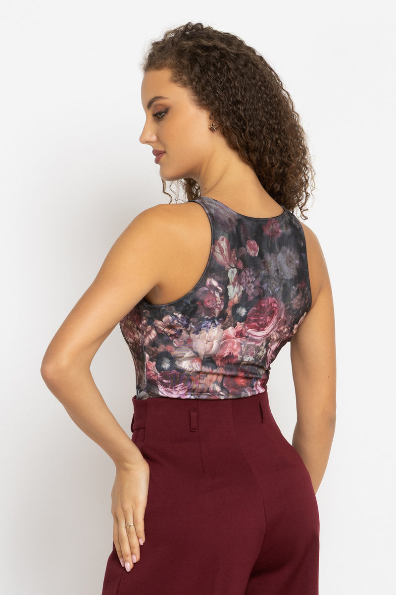 TOP WITH NET - VINTAGE FLOWERS JIORO  ТОП С МРЕЖА - VINTAGE FLOWERS JIORO