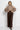 MODAL BATWING TURTLENECK TOP - MOCHA MOUSSE LOGO JIORO ТОП ОТ МОДАЛ С ПОЛО ЯКА И ПРИЛЕП РЪКАВ - MOCHA MOUSSE LOGO JIORO