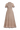 MODAL HIGH-NECK MIDI DRESS - MOCHA MOUSSE LOGO