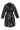 BLACK FAUX MINK SHAWL-COLLAR COAT – ESSENTIALS