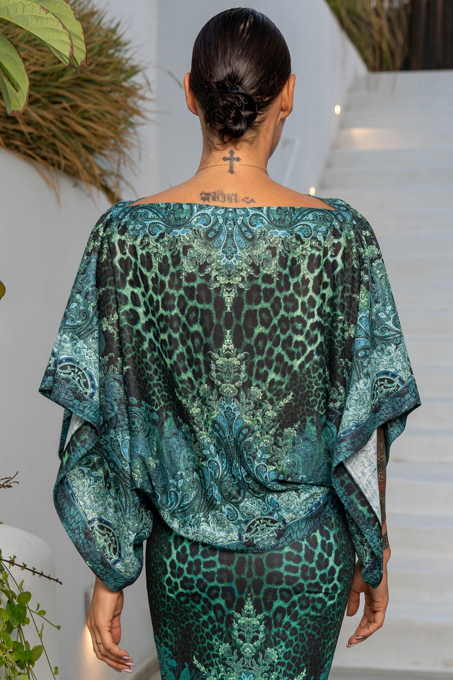 LOOSE BLOUSE – LEO NEON GREEN