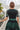 SHORT SLEEVE MESH BODYSUIT WITH ROUND NECKLINE - LEO NEON GREEN