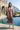 VISKOSE-SATIN-KAFTAN MIT FEDERN - GRAFFITI POWDER