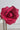 KLEINE BROSCHE IM WILDLEDER-LOOK IN ZYKLAMENROSA