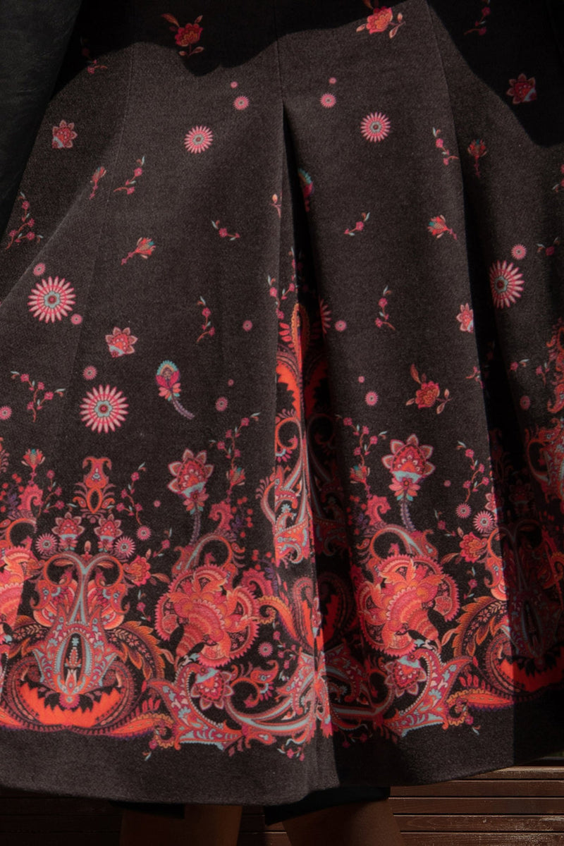 TRENCH COAT CON MANICHE IN PELLE - PUNTINI FUXIA