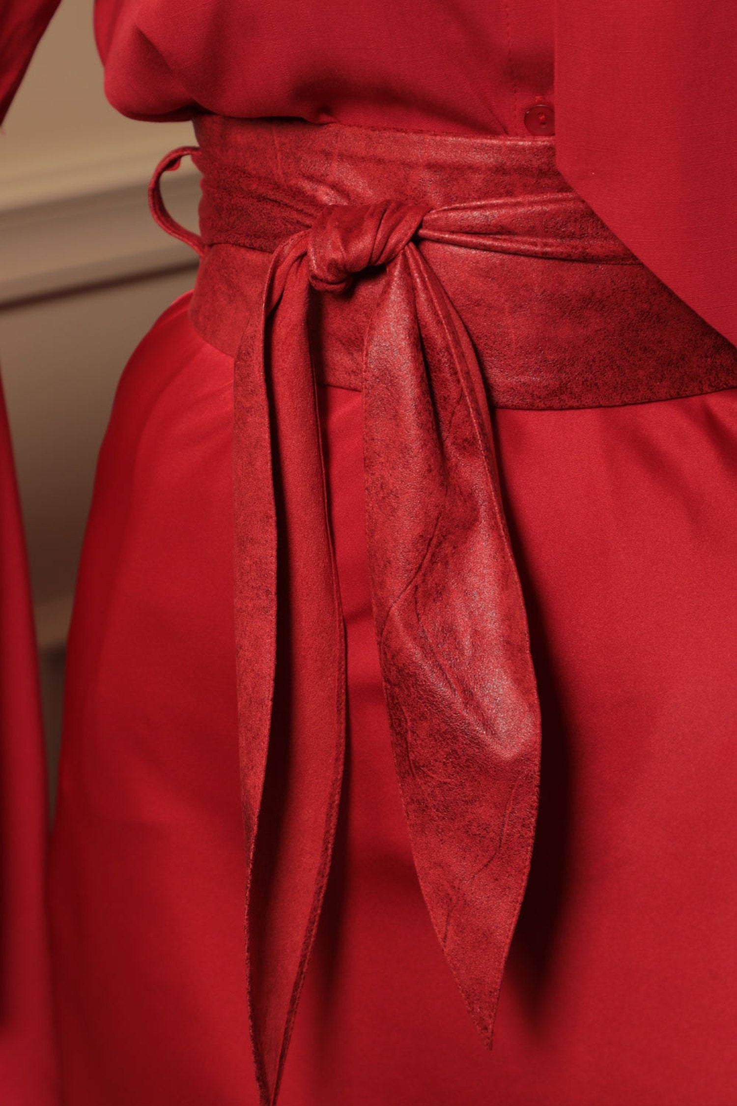 BIAS-CUT SATIN SKIRT WITH ELASTIC WAISTBAND - ESSENTIALS