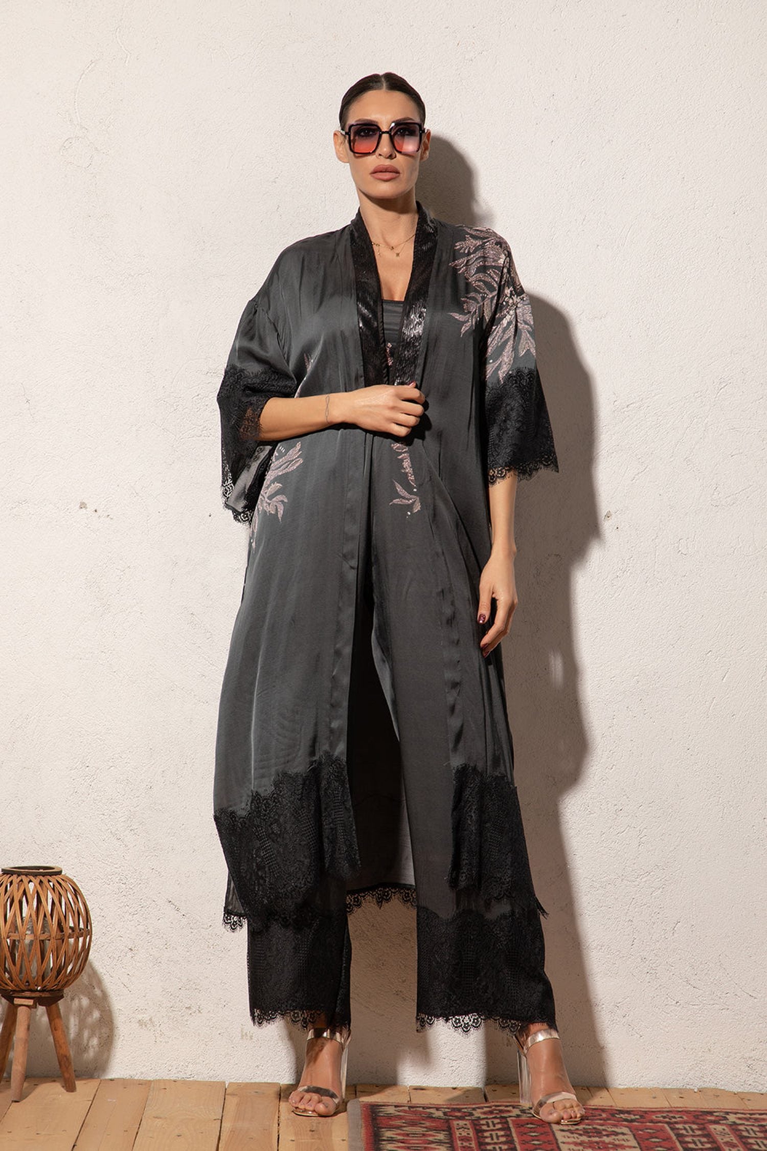 VISCOSE KIMONO - STAR DUST