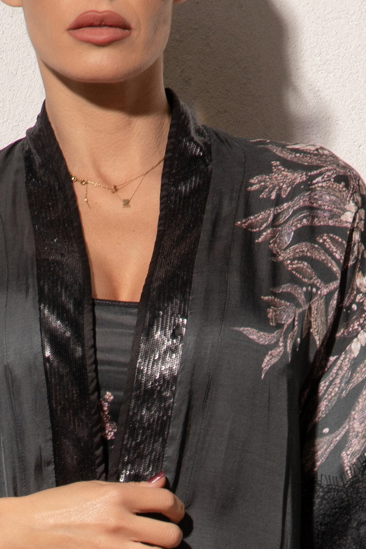 VISCOSE KIMONO - STAR DUST