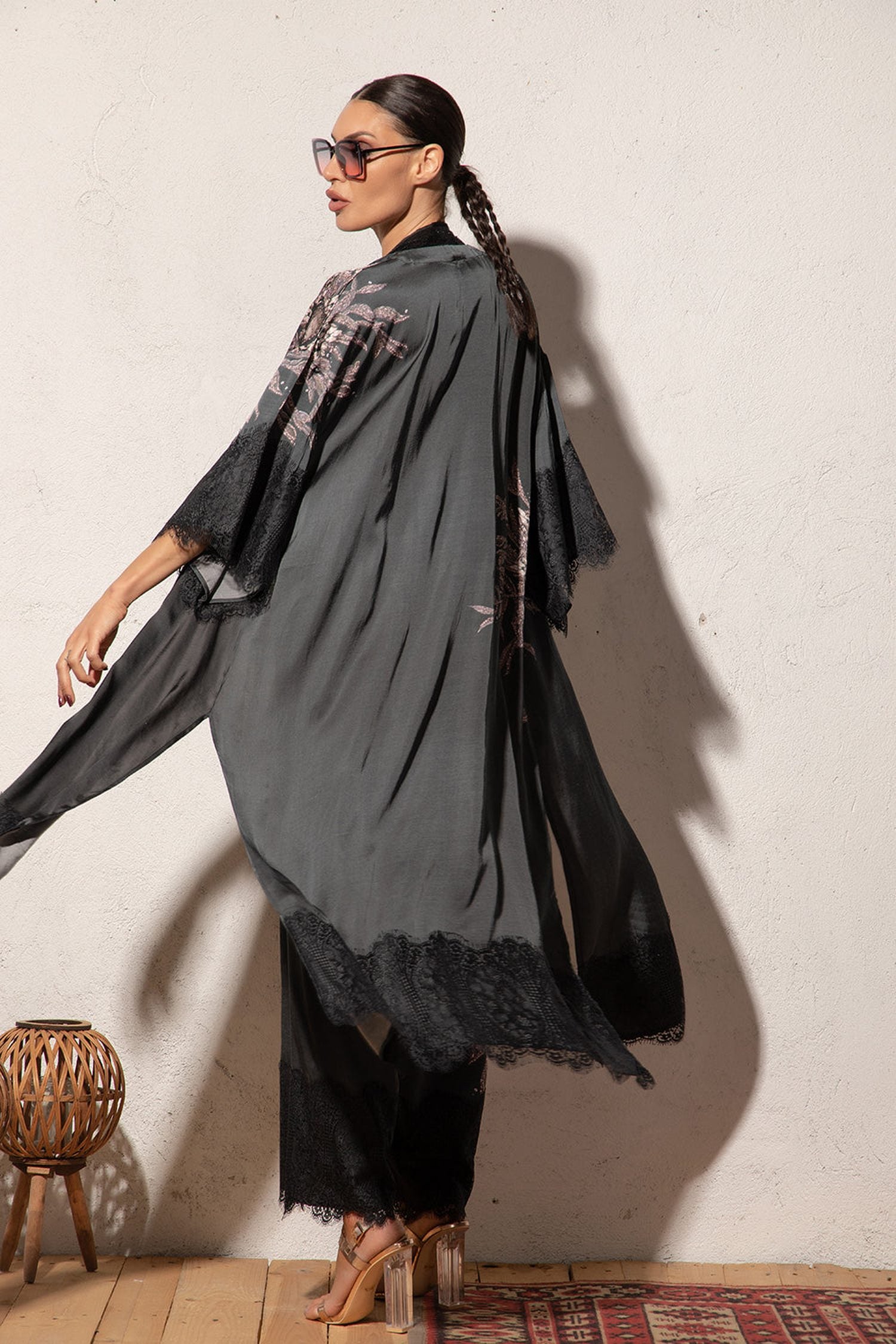 VISCOSE KIMONO - STAR DUST