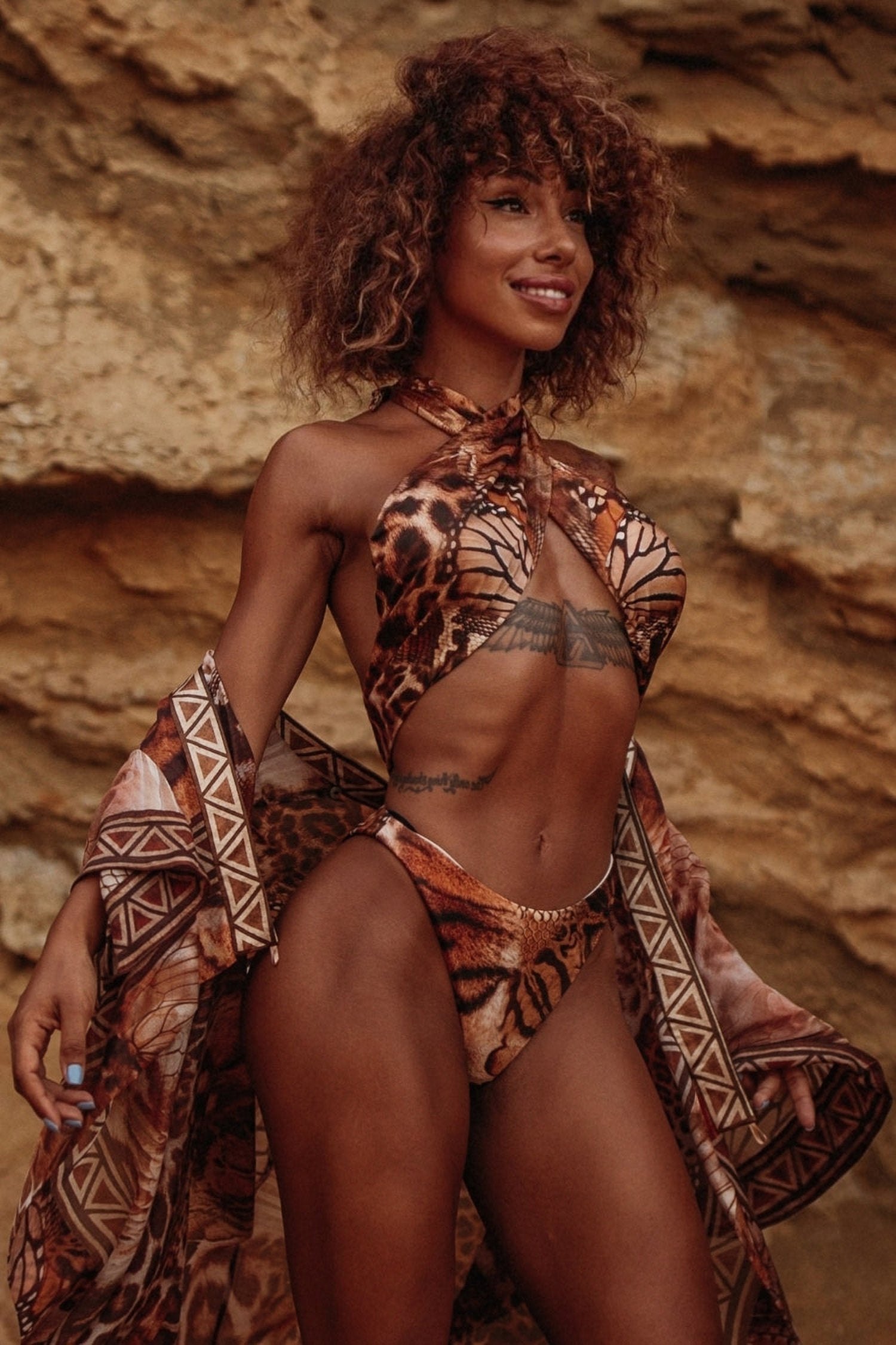 ONE-PIECE SWIMSUIT - LEO SAND JIORO БАНСКИ - LEO SAND JIORO