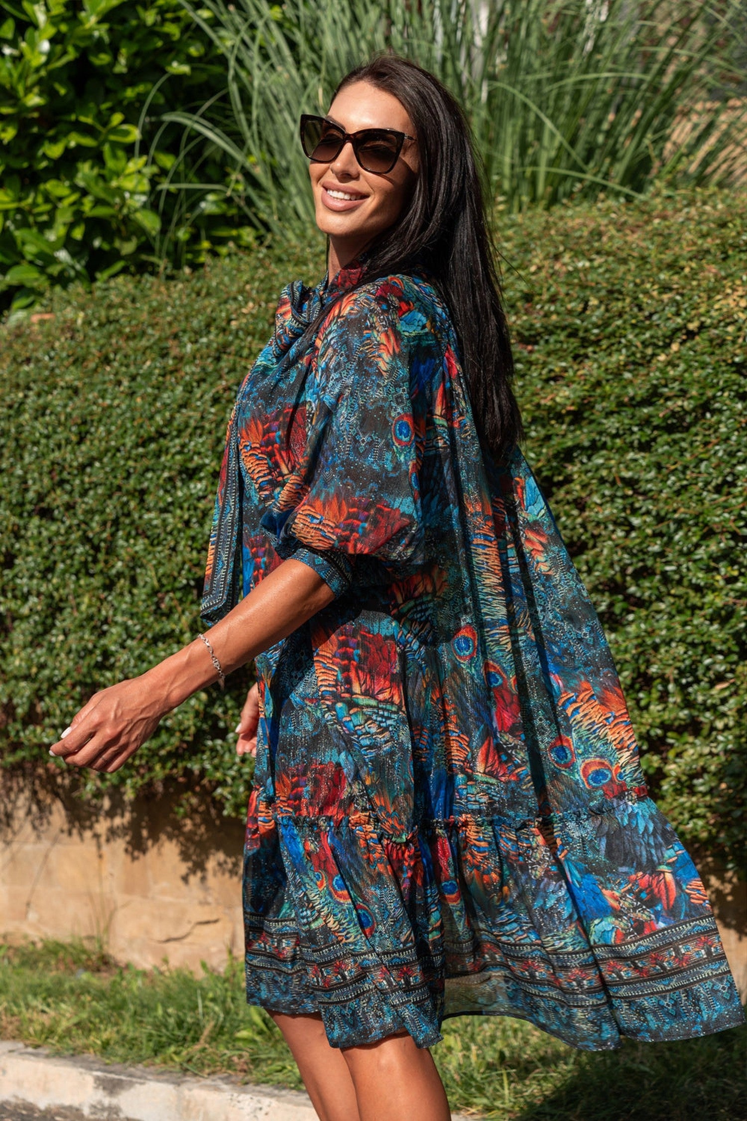 LOCKERE PASSFORM KLEID - AMAZONIA