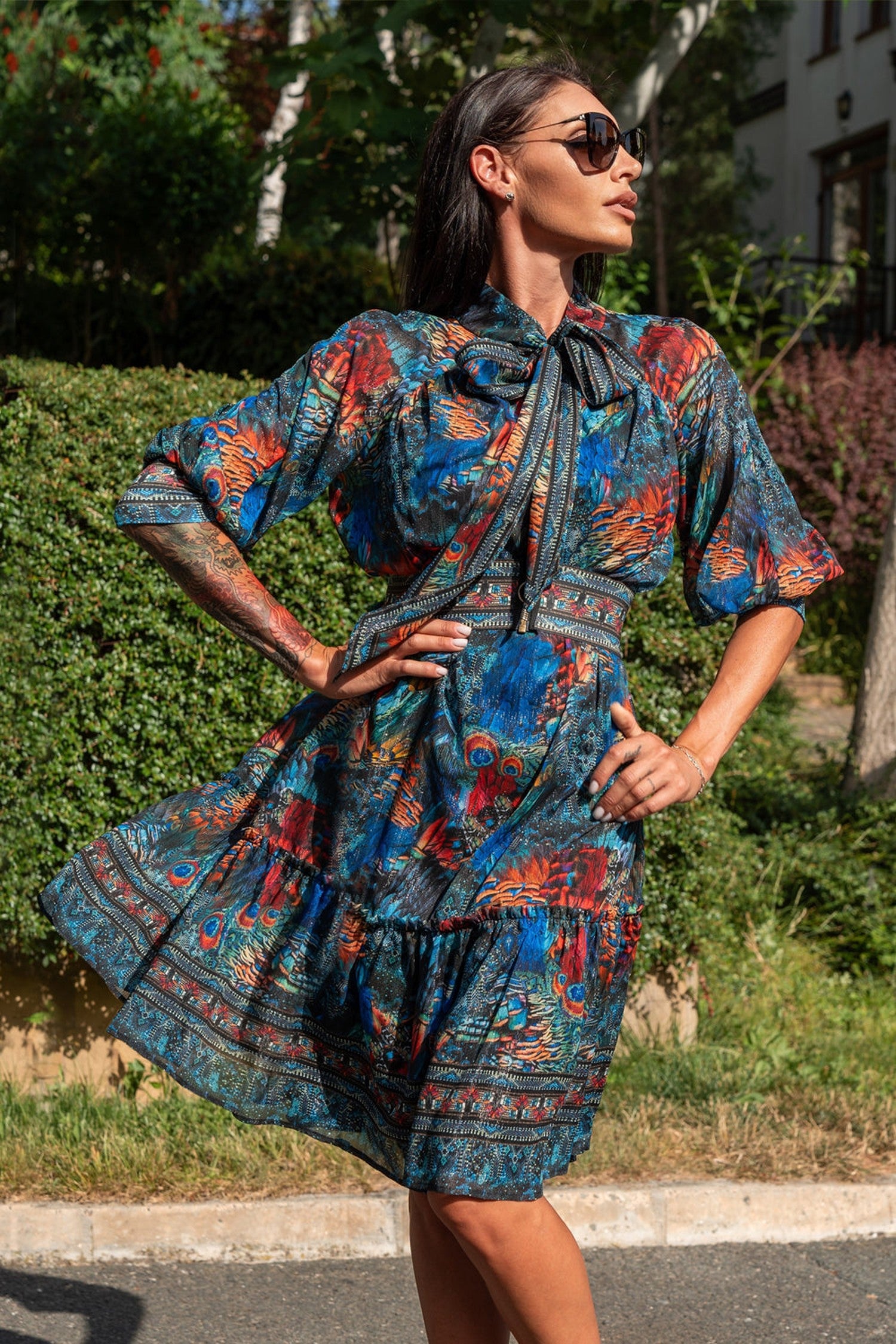 LOCKERE PASSFORM KLEID - AMAZONIA