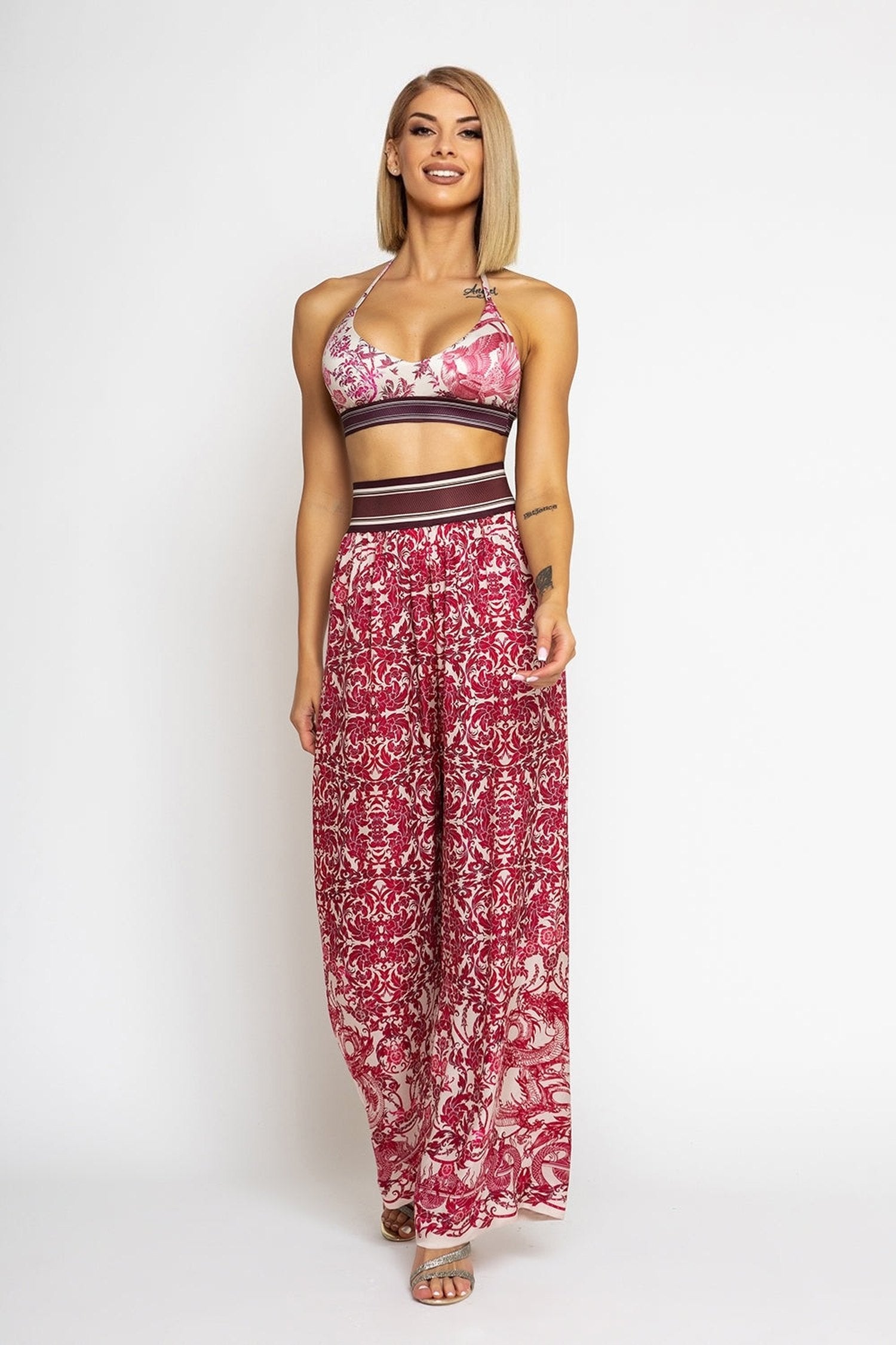 BUSTY SWIMSUIT TOP - ASIA BORDEAUX