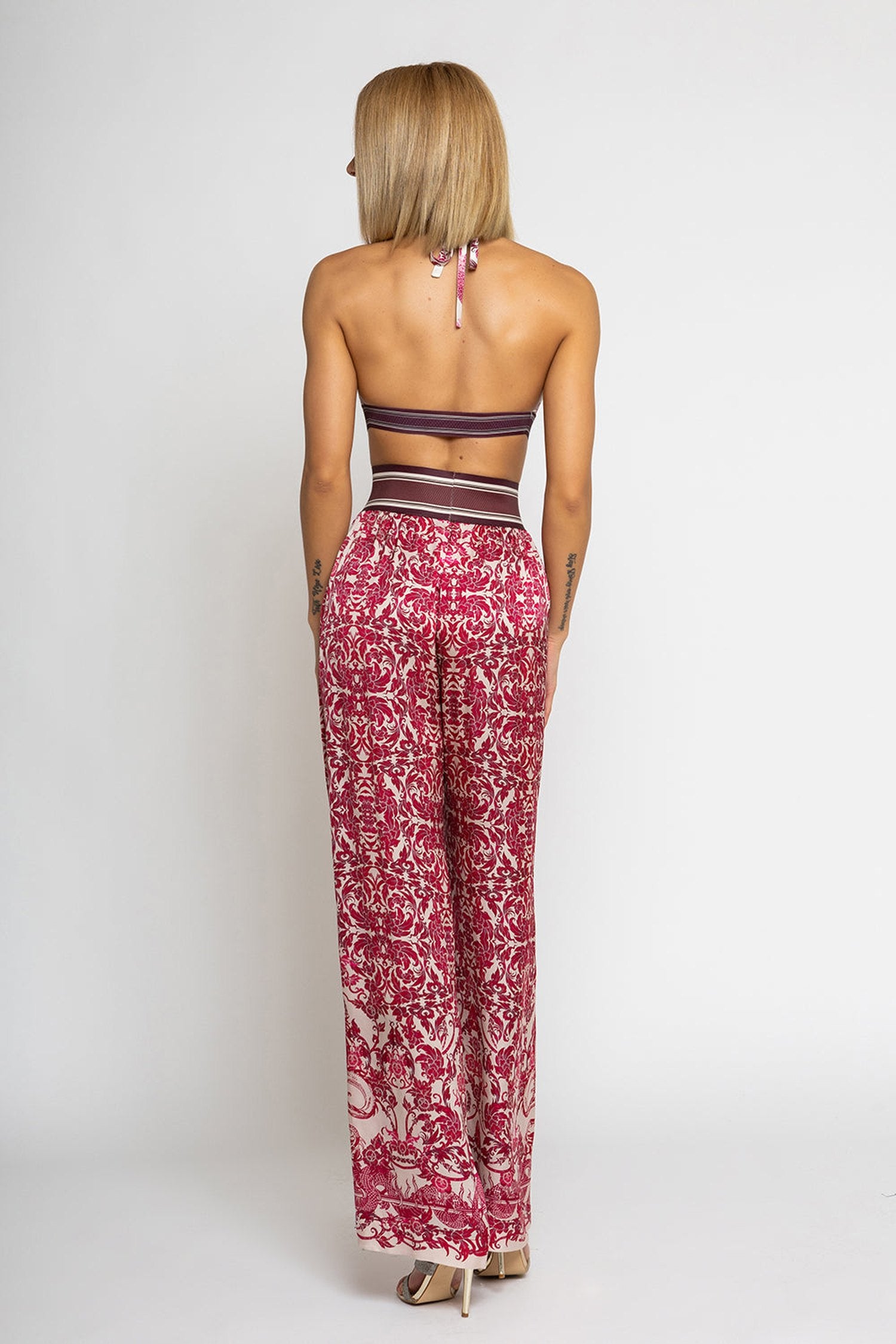 BUSTY SWIMSUIT TOP - ASIA BORDEAUX
