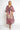 Caftan en coton de soie - Asie Bordeaux