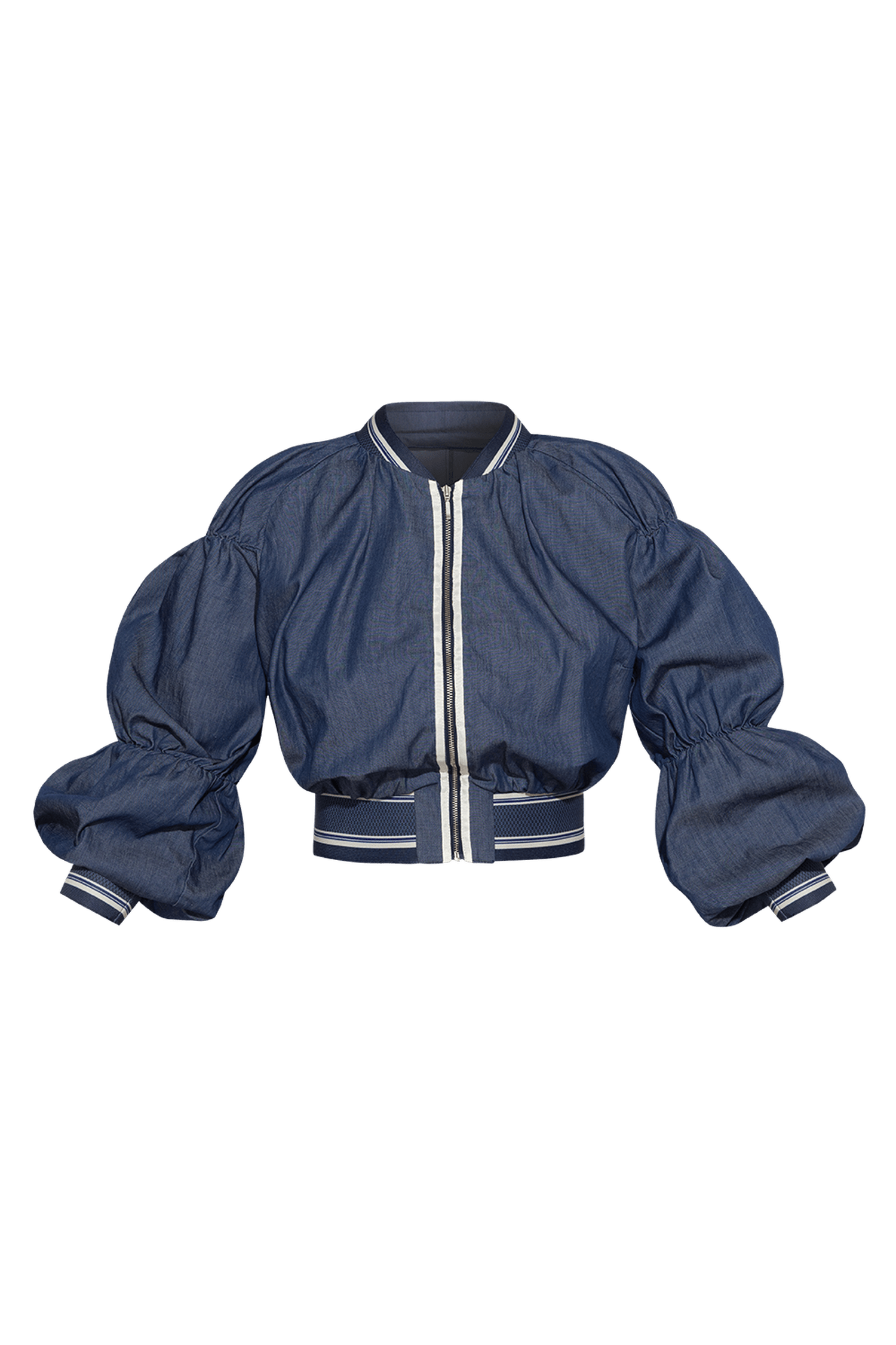 DŽÍNOVÁ BOMBER BUNDA - ZÁKLADY